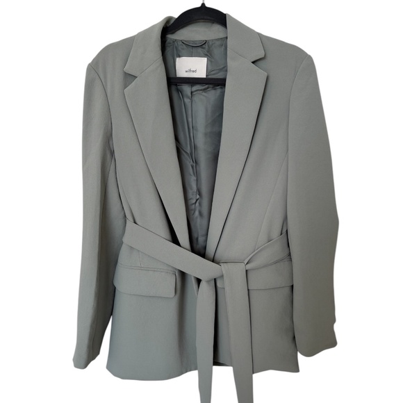 Aritzia Jackets & Blazers - Aritzia Wilfred Esteli Blazer Olive Green Size 2XS
